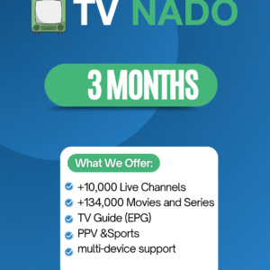 3 Months IPTV Subscription